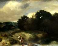 Jan Lievens - A Landscape with Tobias and the Angel